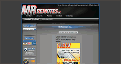 Desktop Screenshot of mrremotesinc.com